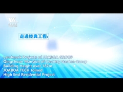 Projekt elewacji aluminiowej w wiejskim ogrodzie High-end Projekt mieszkaniowy